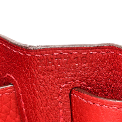 Hermes Togo Kelly Retourne 28 Rouge Casaque 7 of 10