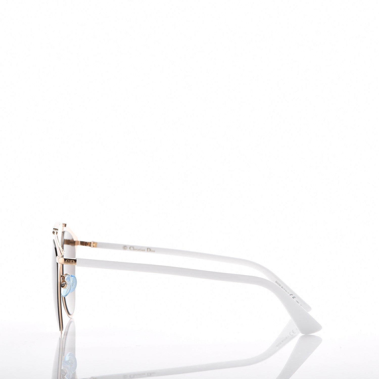 Christian Dior Reflected Sunglasses Rose Gold White 3 of 7
