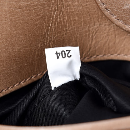 Miu Miu Vitello Shine Top Handle Satchel Cammeo 9 of 9