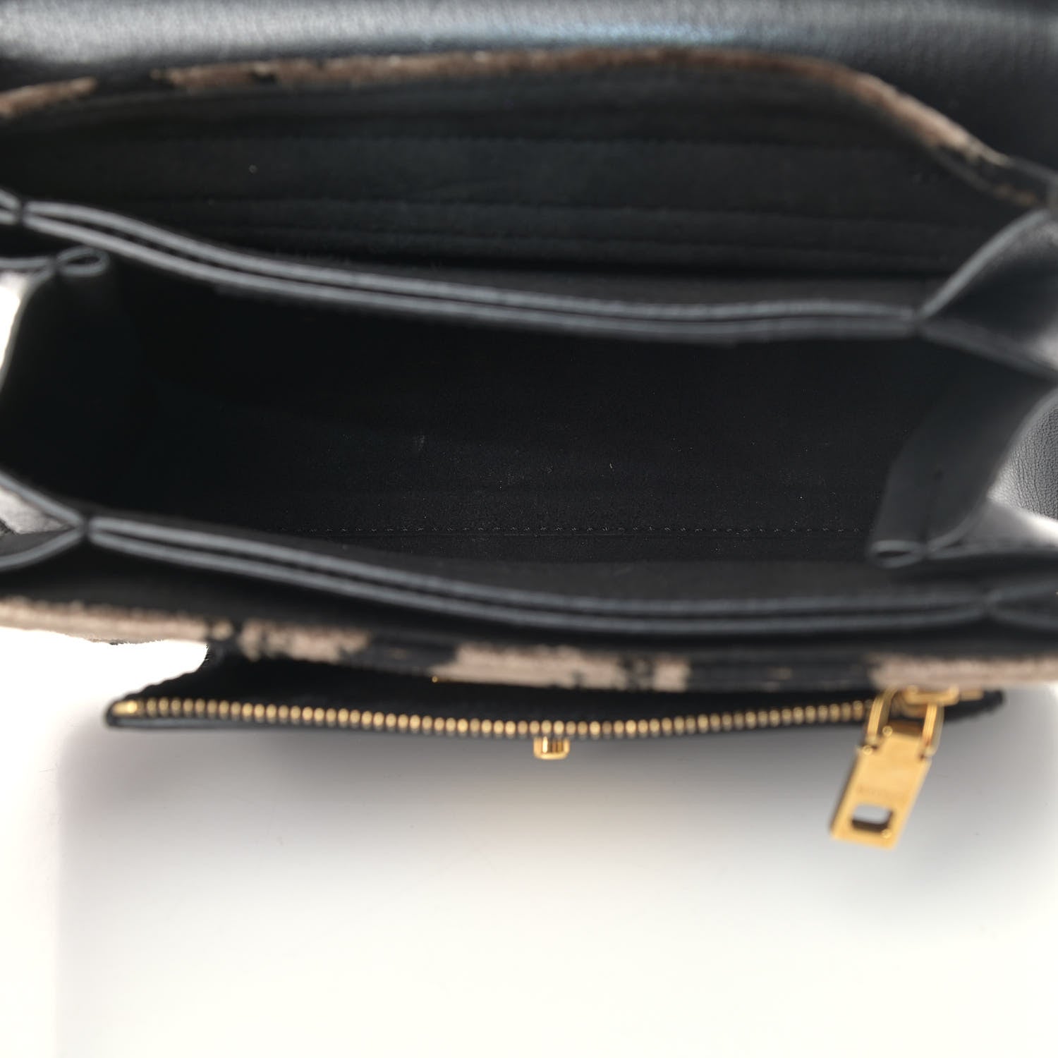 Givenchy Velvet Leopard Print Small GV3 Shoulder Bag Black 4 of 9
