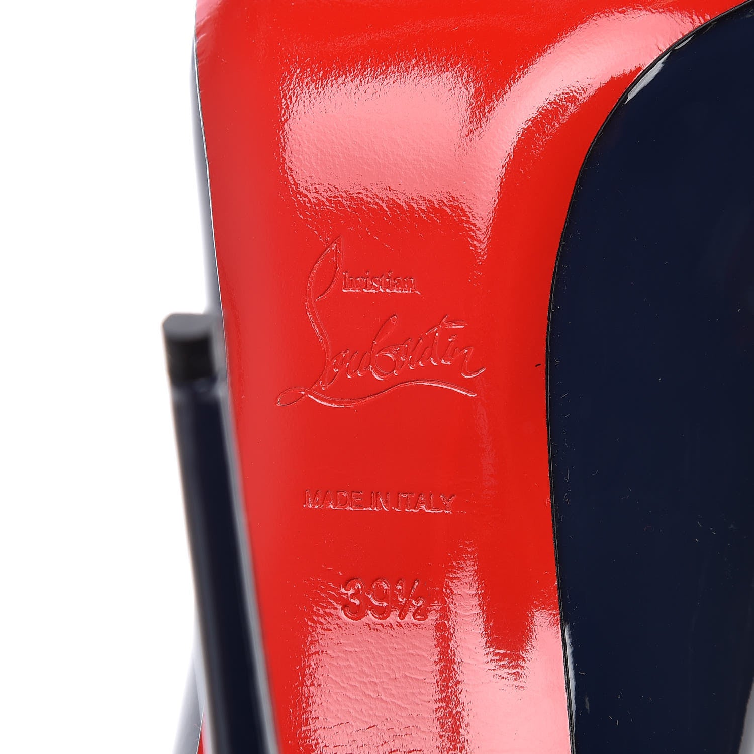 Christian Louboutin Patent Pigalle Follies 100 Pumps 39.5 Night 6 of 9