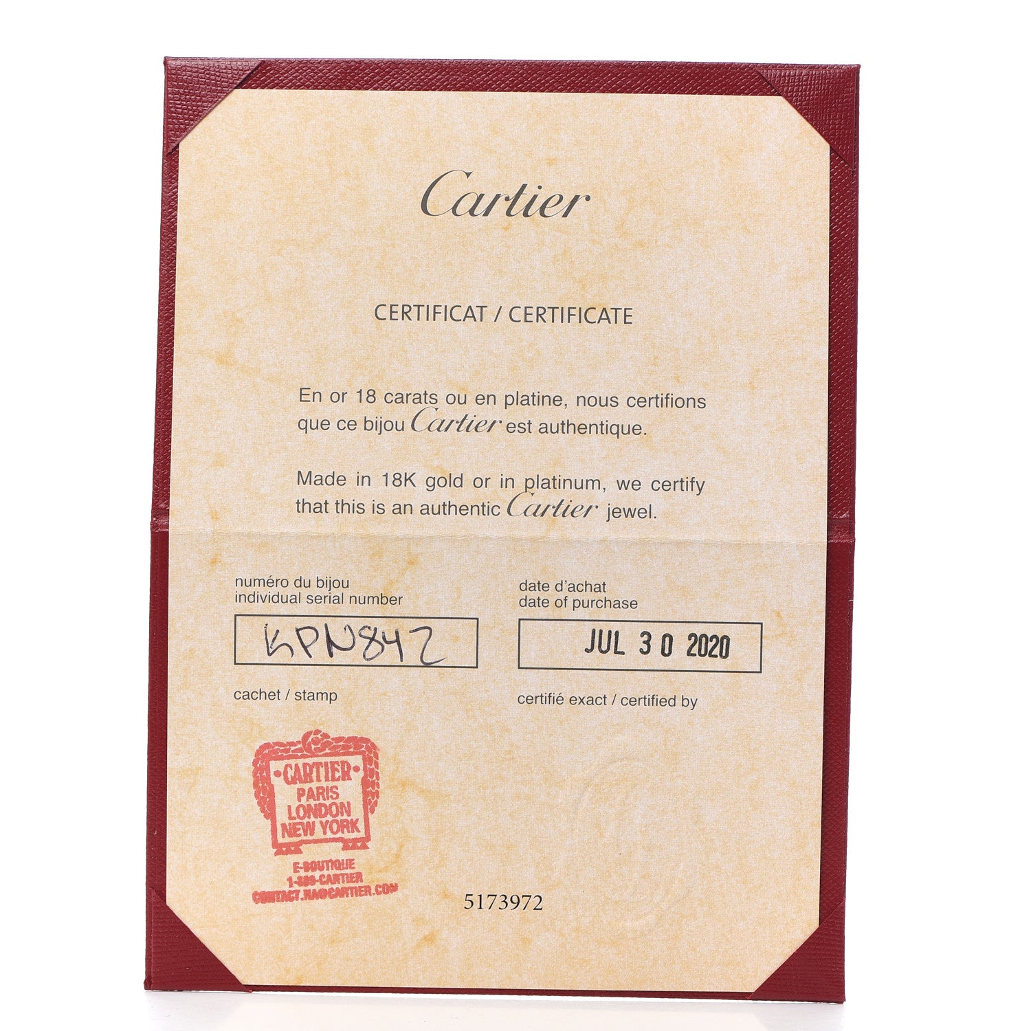 Cartier 18K Pink Gold Small Juste Un Clou Ring 53 6.5 5 of 6