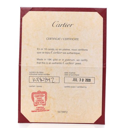 Cartier 18K Pink Gold Small Juste Un Clou Ring 53 6.5 5 of 6