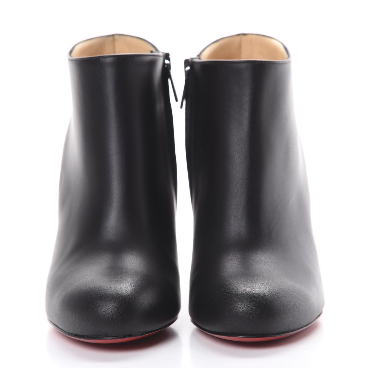 Calfskin Belle 85 Ankle Boots 35 Black