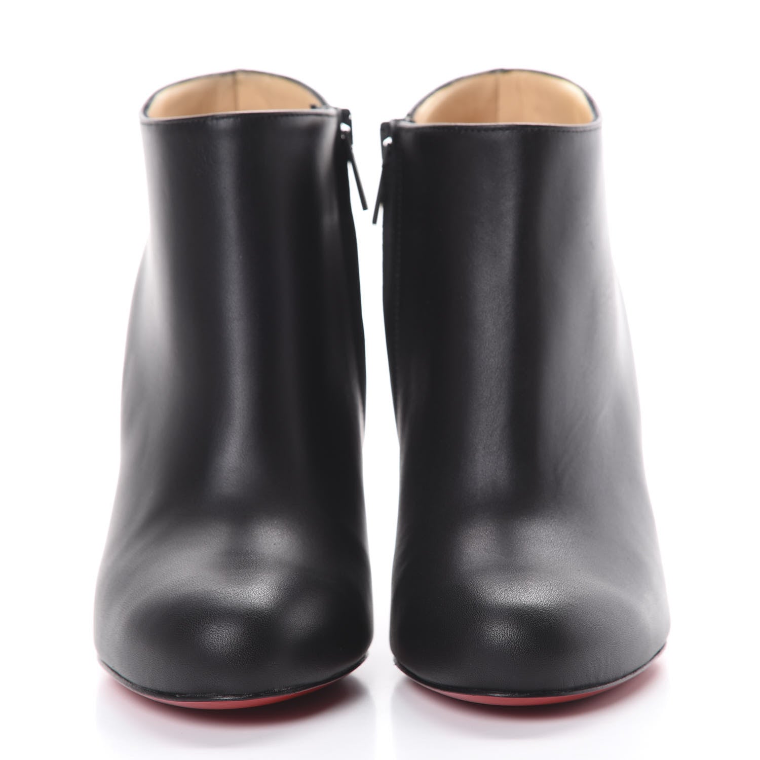 Christian Louboutin Calfskin Belle 85 Ankle Boots 35 Black 2 of 13