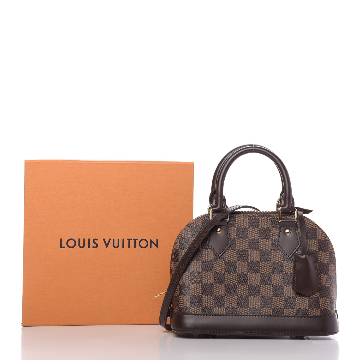 Louis Vuitton Damier Ebene Alma BB 9 of 9