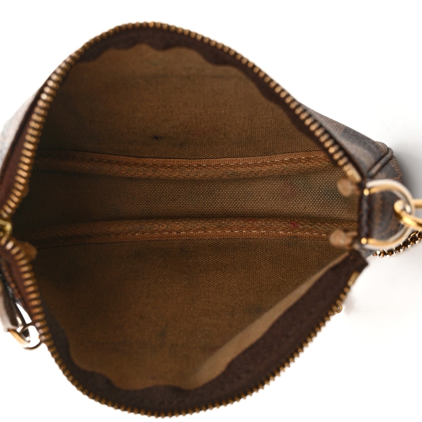 Damier Ebene Trunks and Locks Mini Pochette Accessories