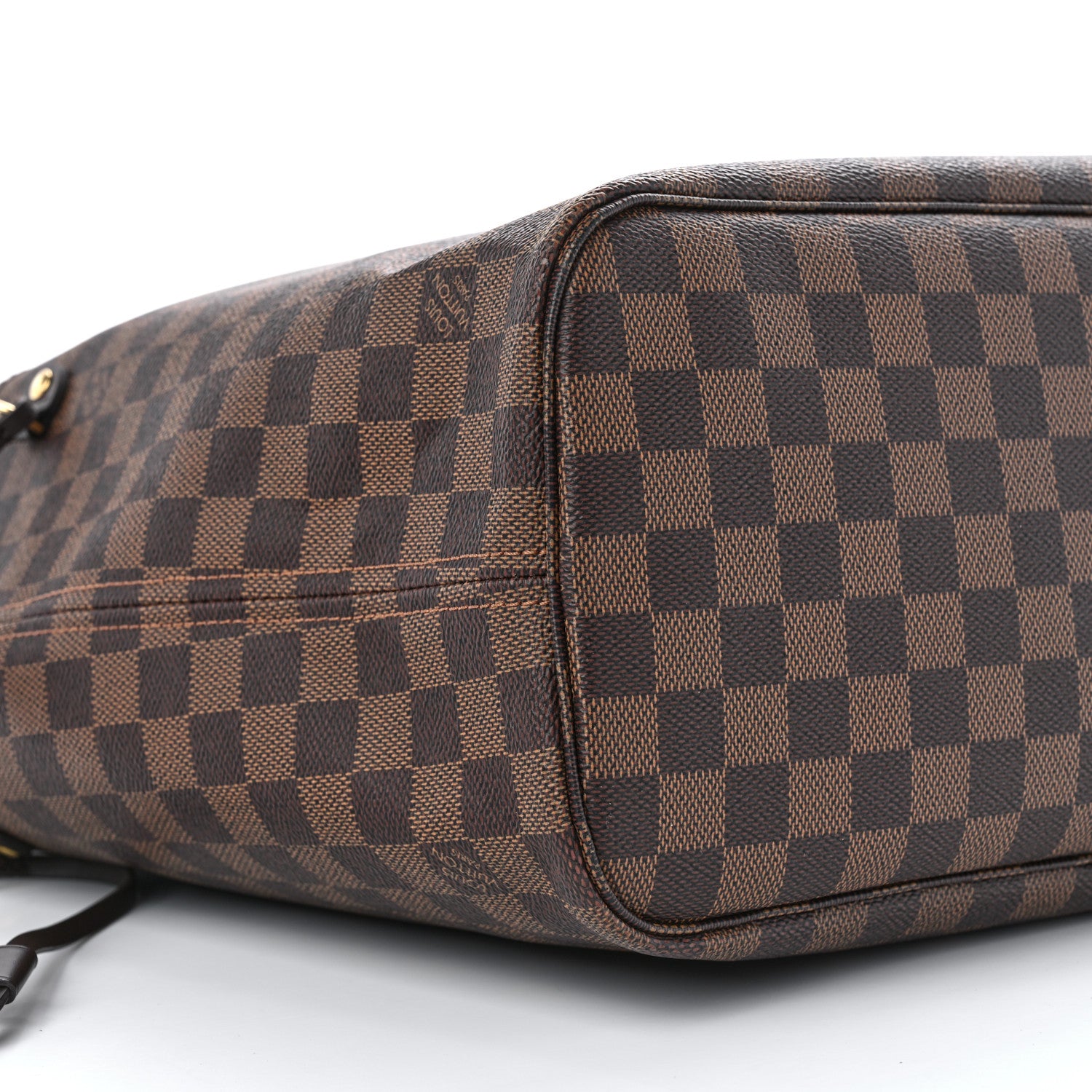 Louis Vuitton Damier Ebene Neo Neverfull MM Rose Ballerine 8 of 10