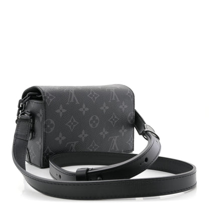 Louis Vuitton Monogram Eclipse Steamer Wearable Wallet 3 of 10