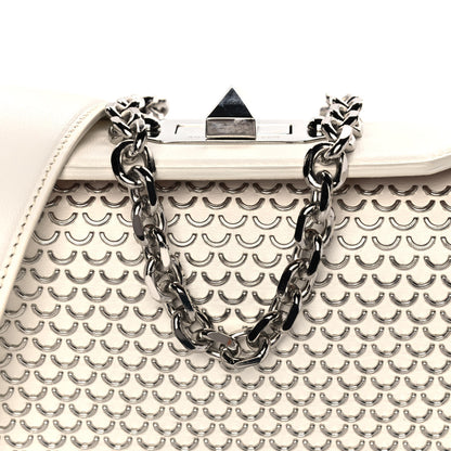 Alexander McQueen Calfskin Box Shoulder Bag 16 Cream 7 of 14