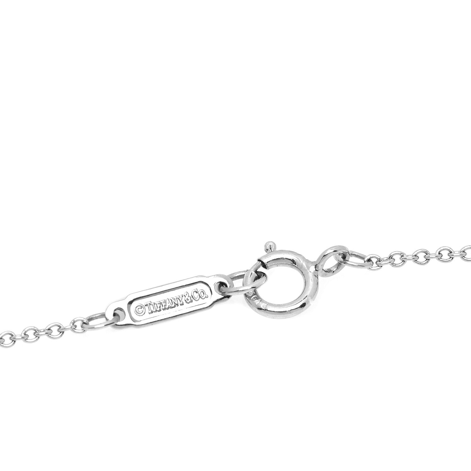 Tiffany Platinum Diamond Paper Flowers Pave Pendant Necklace 4 of 6