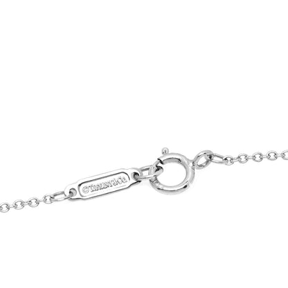 Tiffany Platinum Diamond Paper Flowers Pave Pendant Necklace 4 of 6
