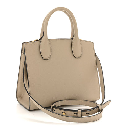 Salvatore Ferragamo Calfskin Small The Studio Box Bag Daino 3 of 10