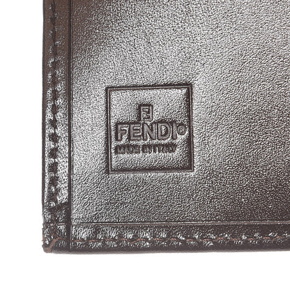 Fendi Zucca Compact Wallet Tobacco 6 of 8