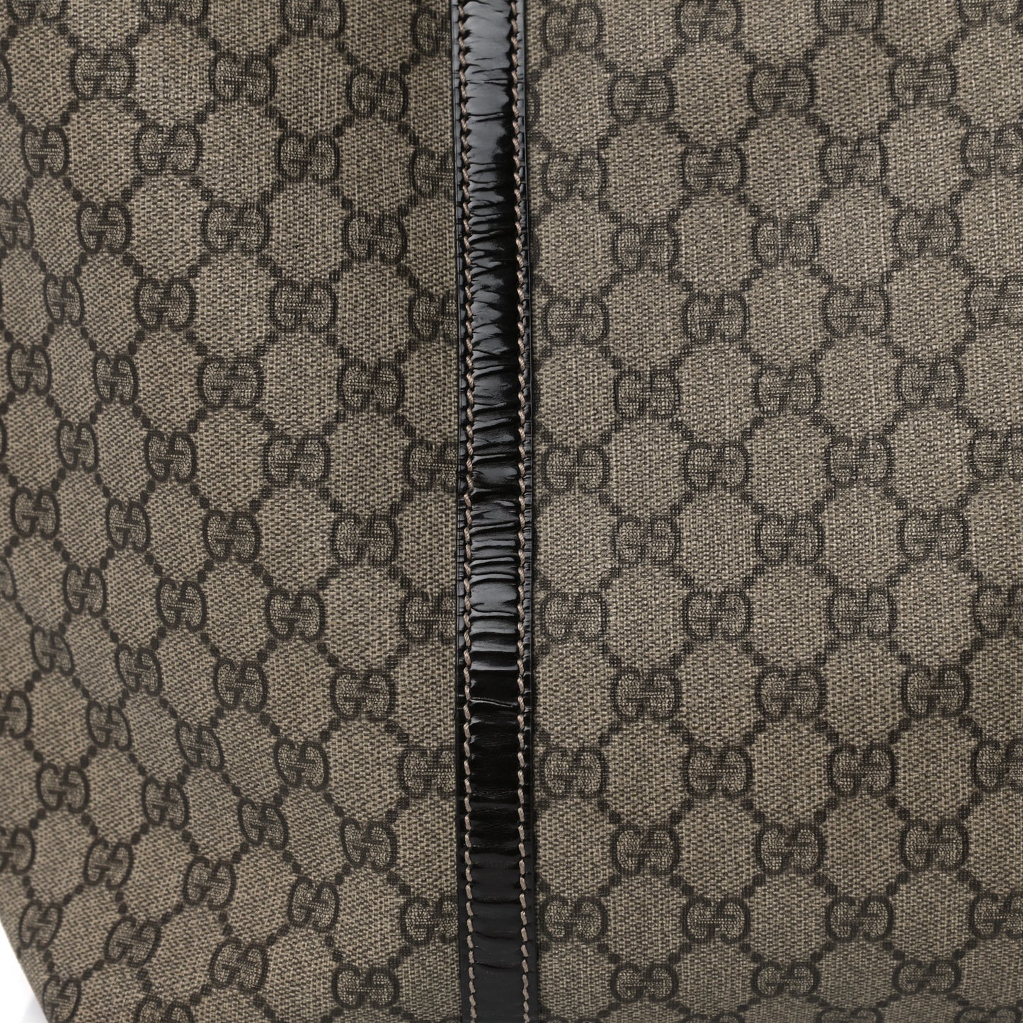 GG Plus Monogram Large Joy Tote Dark Brown