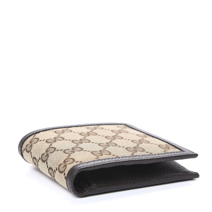 Gucci Monogram Bi-Fold Wallet Dark Brown 3 of 7