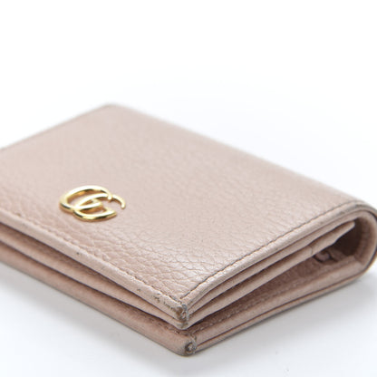 Gucci Dollar Calfskin GG Marmont Card Case Perfect Pink 6 of 11