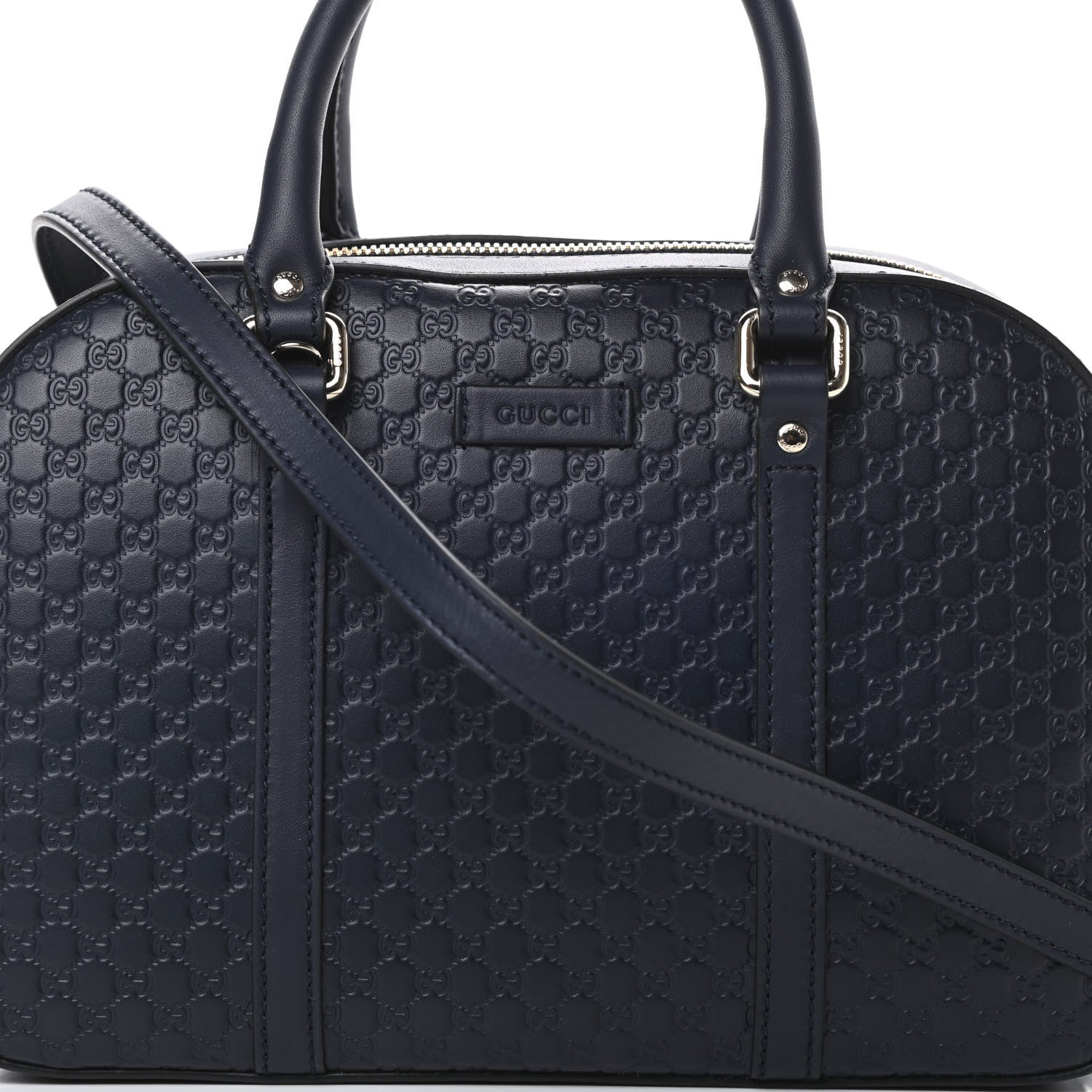 Gucci Microguccissima Medium Crossbody Bag Blue 8 of 10