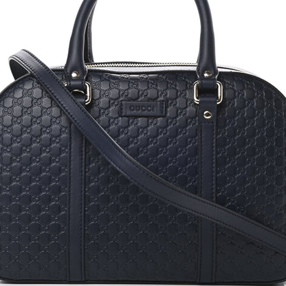 Gucci Microguccissima Medium Crossbody Bag Blue 8 of 10