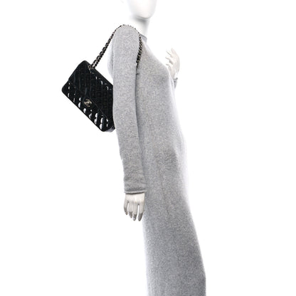 Chanel Patent Quilted Medium Double Flap Black 2 of 12