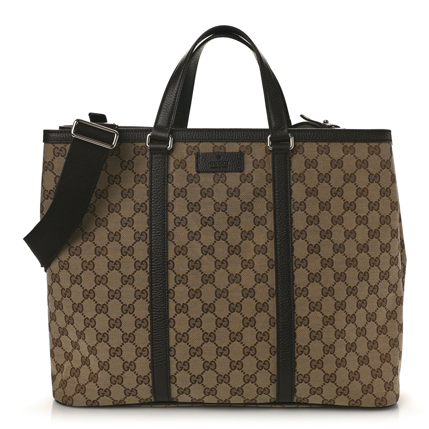 Gucci GG Monogram Large Joy Tote Bag Dark Brown 1 of 9