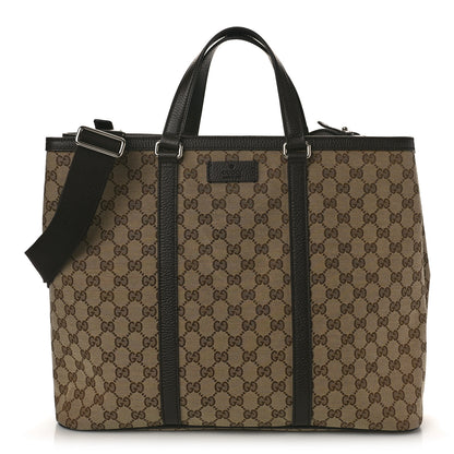 Gucci GG Monogram Large Joy Tote Bag Dark Brown 1 of 9