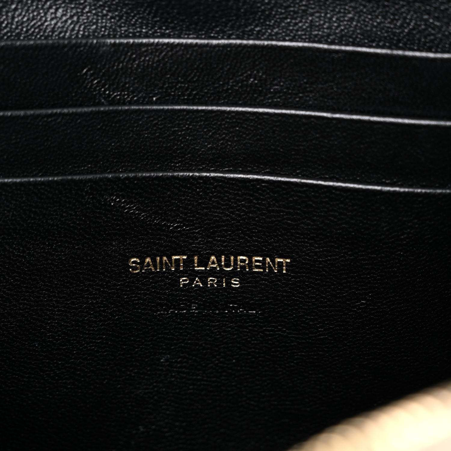 Saint Laurent Grain De Poudre Matelasse Monogram Mini Lou Camera Bag Dark Beige 6 of 11
