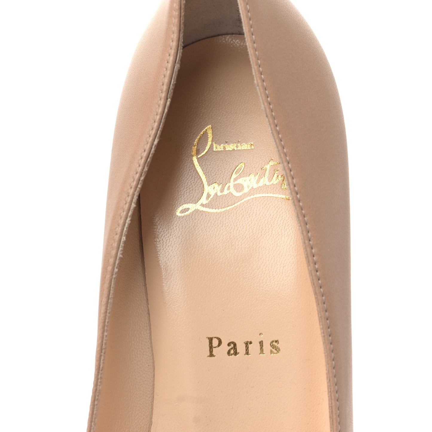 Shiny Nappa Ballalarina 70 Pumps 37.5 Nude