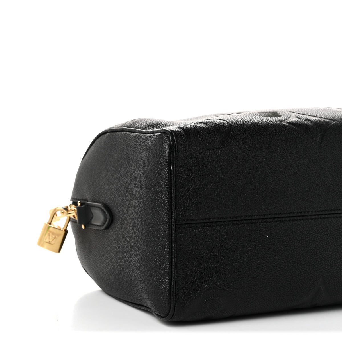 Louis Vuitton Empreinte Monogram Giant Speedy Bandouliere 25 Black 8 of 11