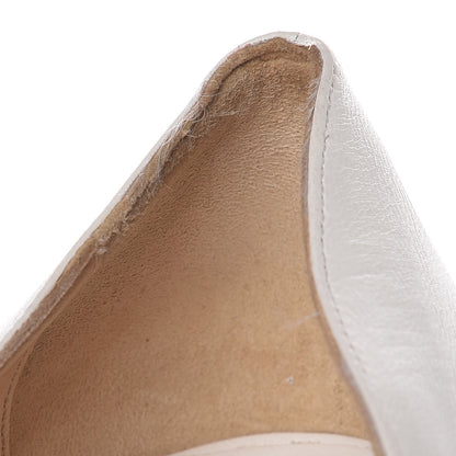 Christian Louboutin Shiny Nappa Iriza 100 Pumps 41.5 White 12 of 16