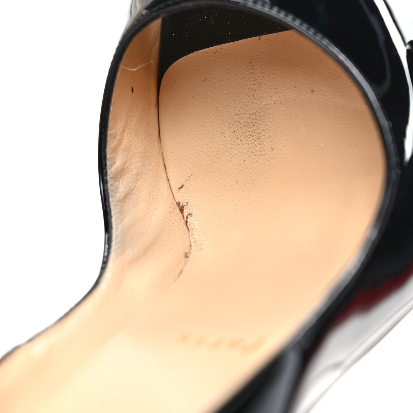 Patent Lady Peep 150 Pumps 38 Black