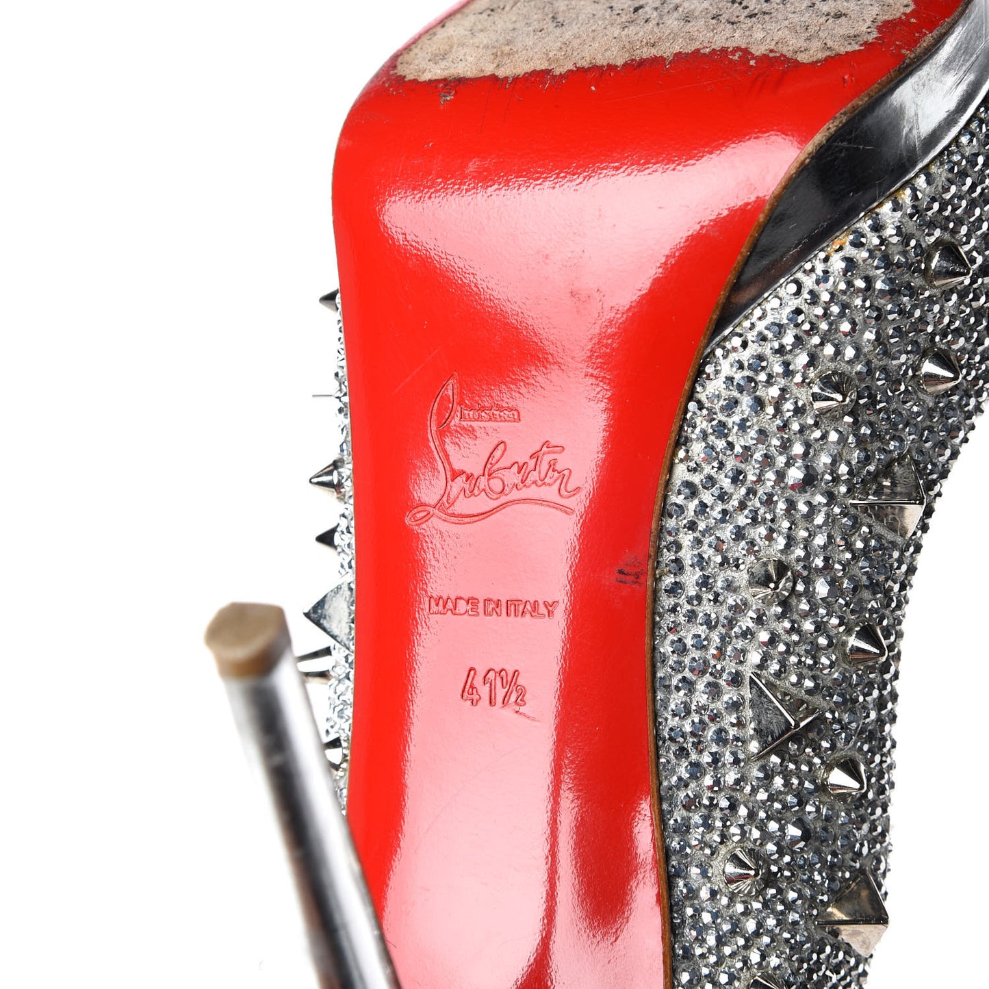 Strass Very Mix 150 Pumps 41.5 Silver
