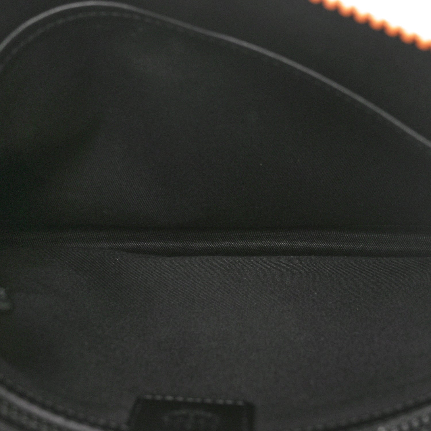 MCM Visetos Medium Stark Wristlet Pouch Black Cognac 5 of 8