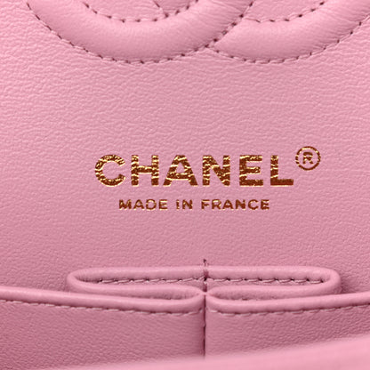 Chanel Caviar Quilted Small Double Flap Pink 5 of 10