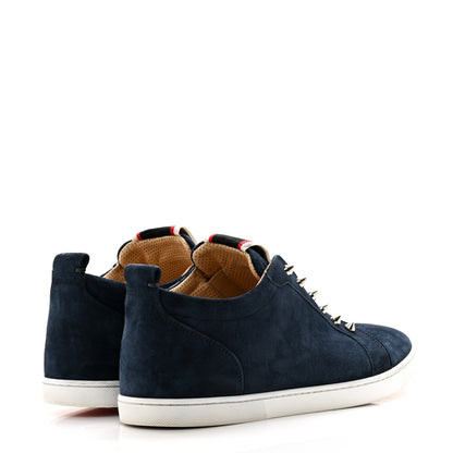 Christian Louboutin Suede Mens Fique A Vontade Sneakers 44.5 Blue 4 of 11