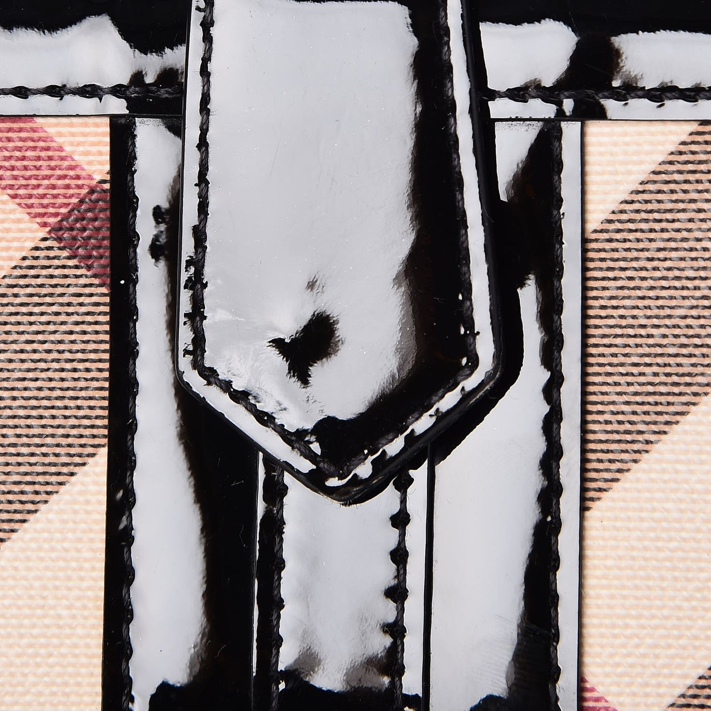 Supernova Check Penrose Continental Wallet Black