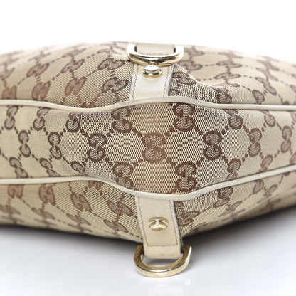 Gucci Monogram Large Abbey D Ring Hobo Off White 6 of 13