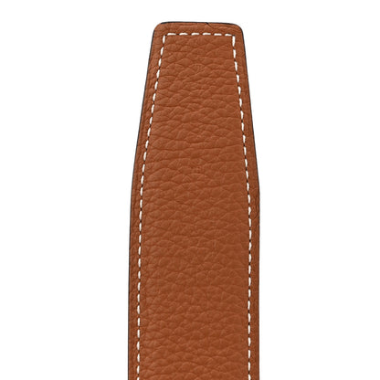 Hermes Chamonix Togo 32mm Tonight Belt 115 46 Black Gold 5 of 7