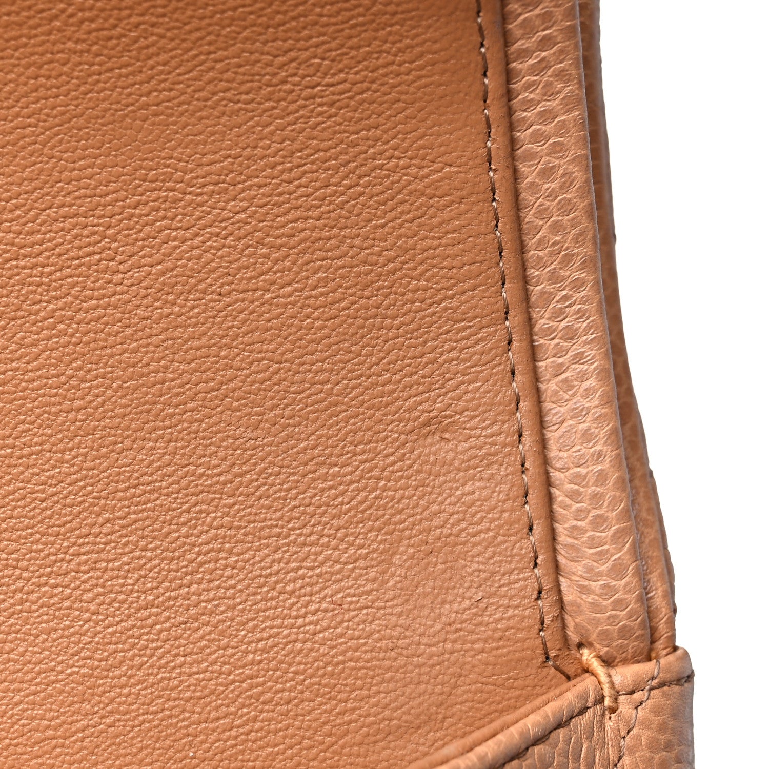 Chanel Caviar Quilted Jumbo Double Flap Light Brown 15 of 17