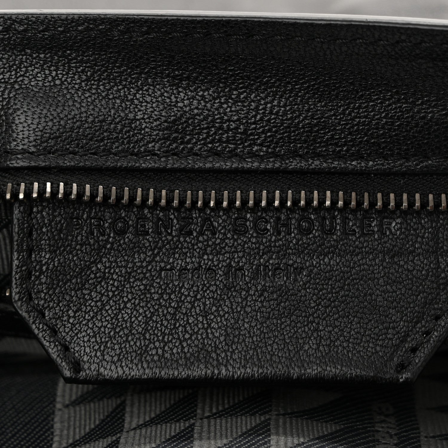 Proenza Schouler Lambskin Tiny PS1 Satchel Black 6 of 10