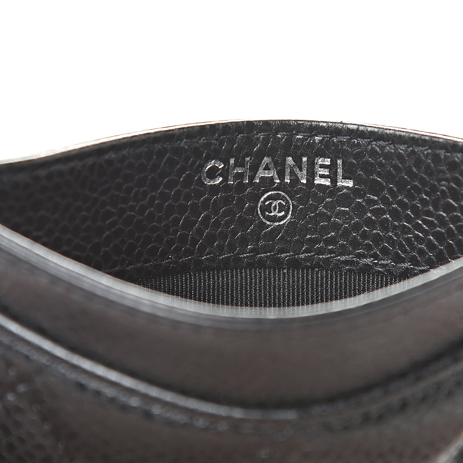 Chanel Caviar Quilted Card Holder Black 6 of 9