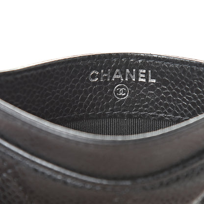 Chanel Caviar Quilted Card Holder Black 6 of 9