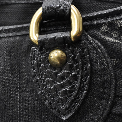 Louis Vuitton Denim Neo Cabby GM Black 6 of 9
