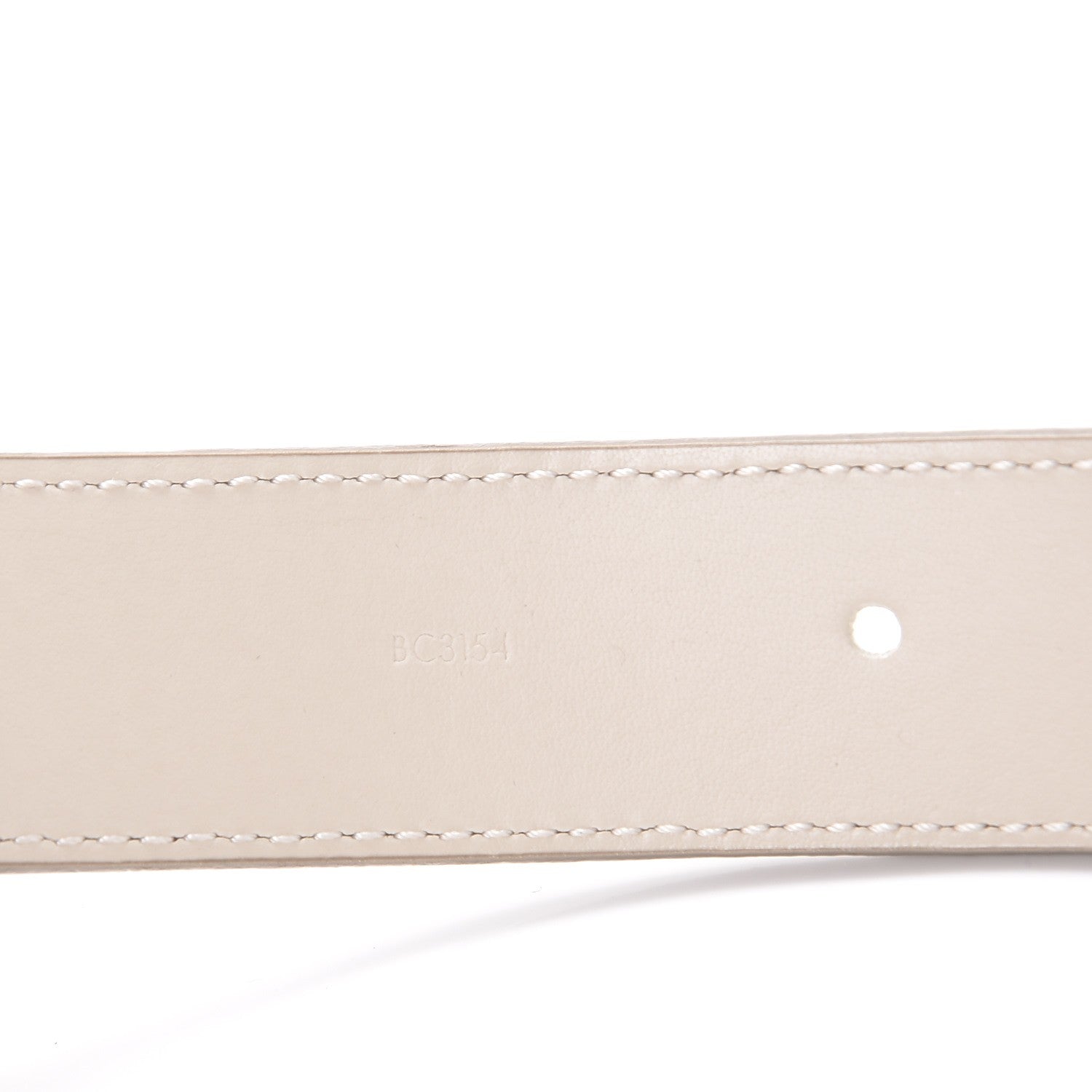 Louis Vuitton Empreinte Gracieuse 30mm Belt 85 34 Neige 6 of 9