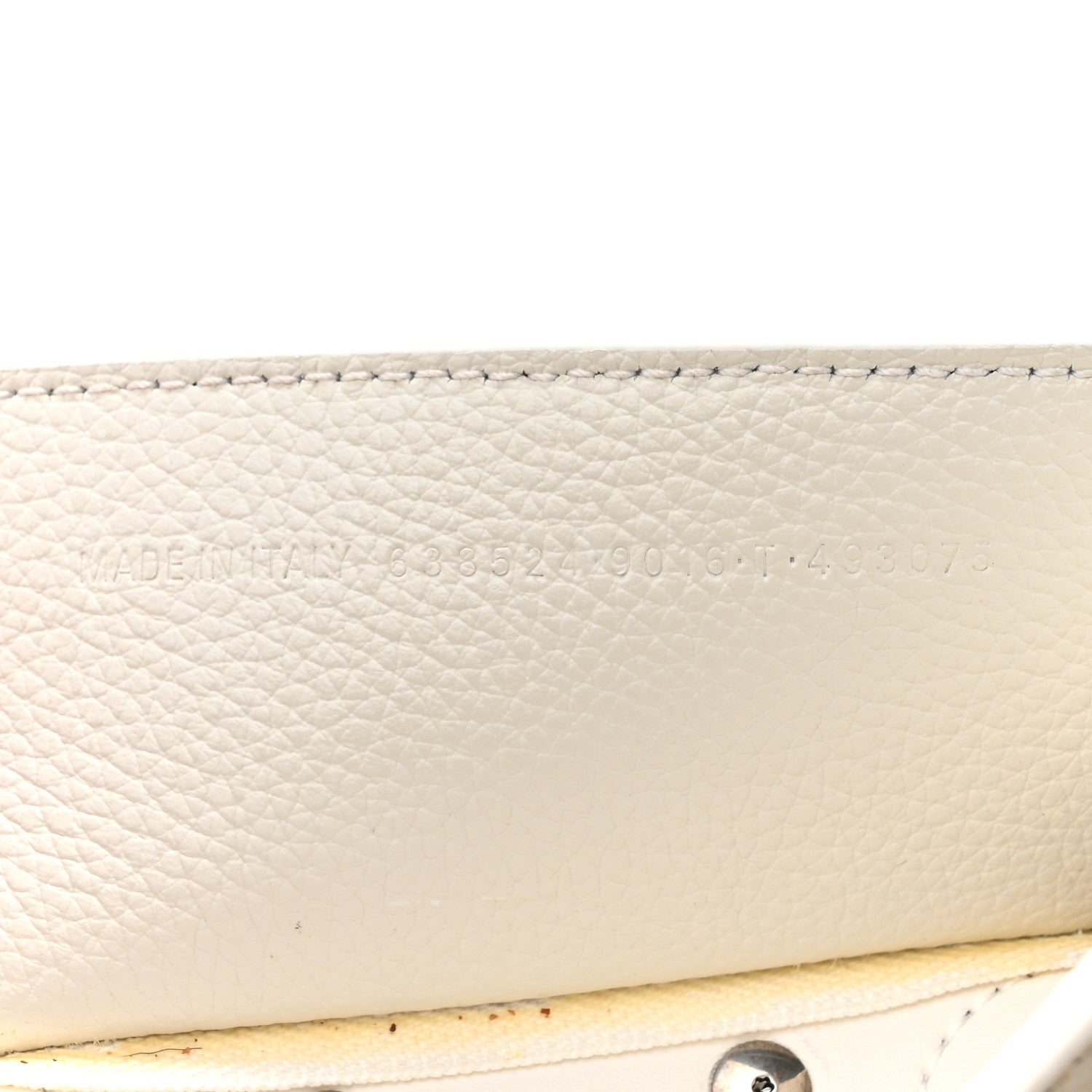 Balenciaga Grained Calfskin Neo Classic Silver Hardware Mini City White 7 of 16