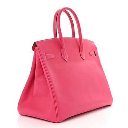 Hermes Epsom Birkin 35 Rose Tyrien 3 of 12
