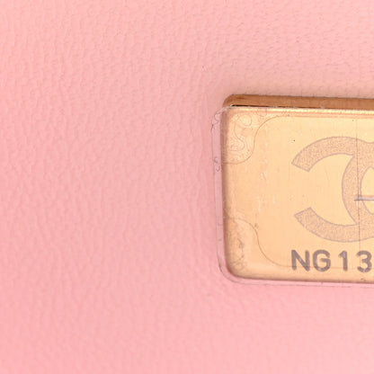 Chanel Lambskin Quilted Mini Square Flap Light Pink 7 of 11