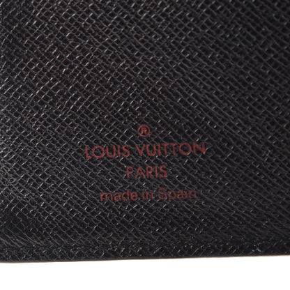 Louis Vuitton Epi Small Ring Agenda Cover Black 7 of 10