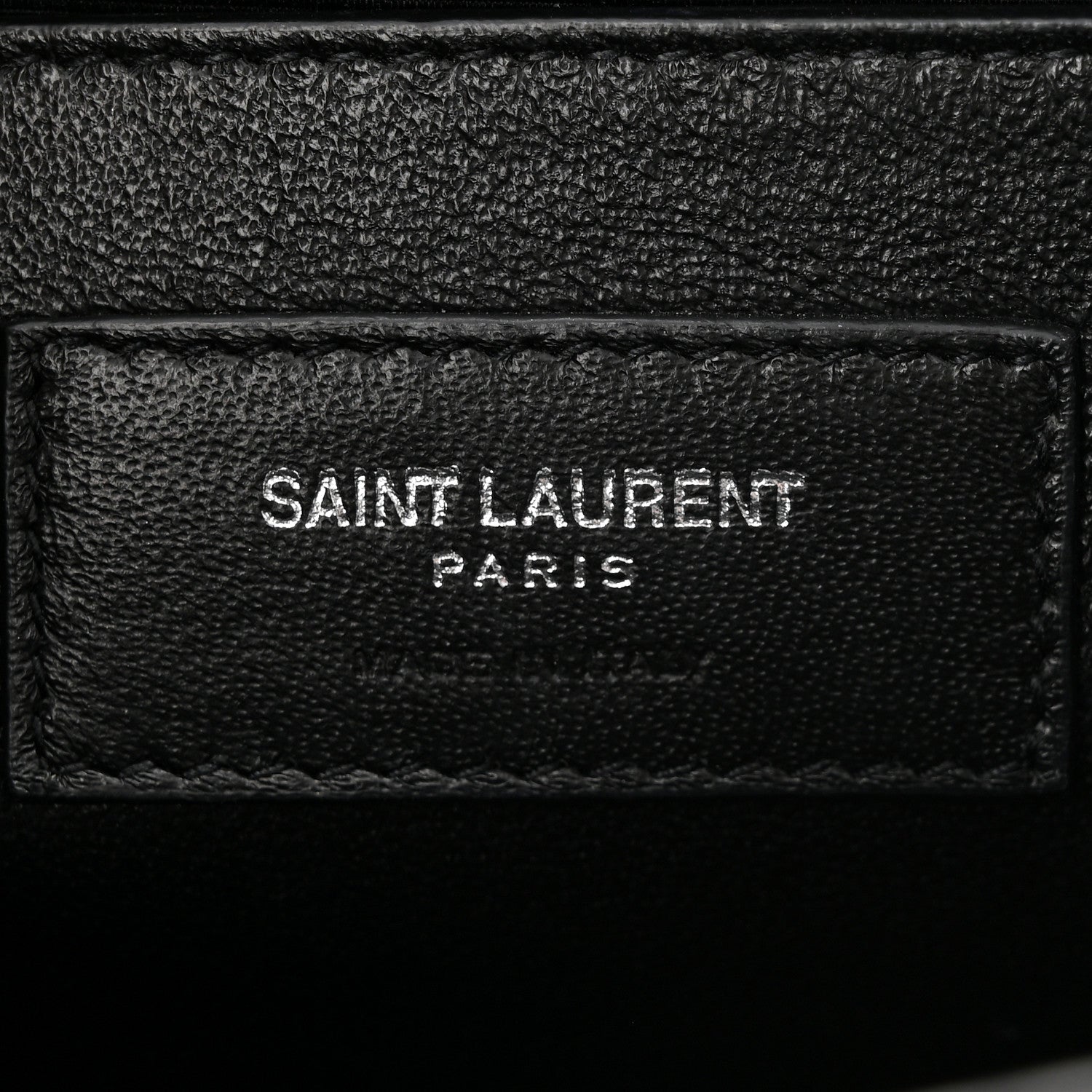 Saint Laurent Grain De Poudre Textured Mixed Matelasse Medium Triquilt Monogram Satchel Earth 6 of 11