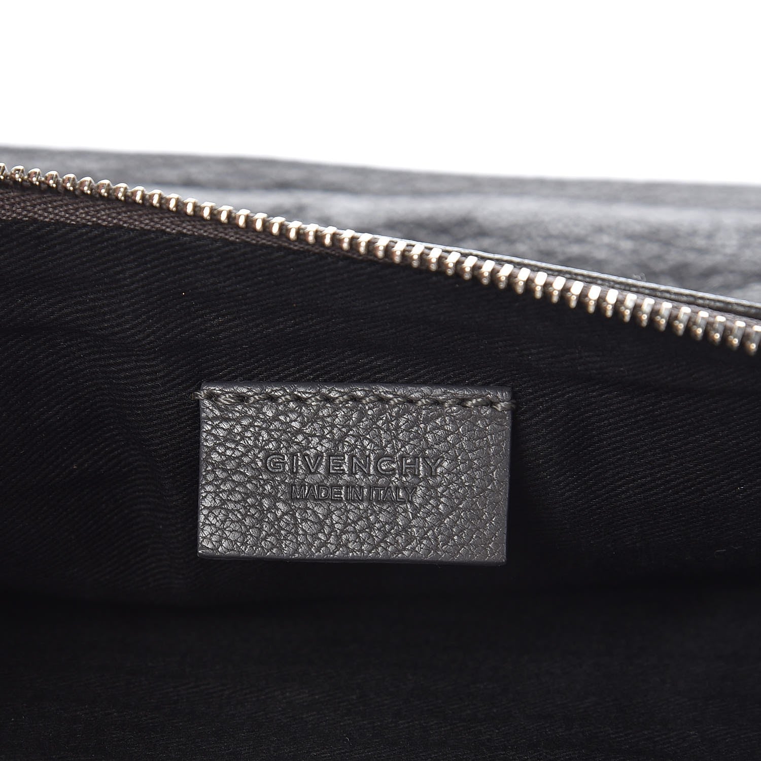 Givenchy Sugar Goatskin Medium Antigona Pouch Elephant Grey 7 of 9